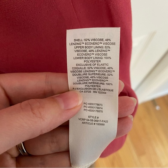 Wilfred Aritzia NWT Fable Mini Dress Sweetheart Bustier pink 90s Y2k Size 8 - Picture 8 of 10